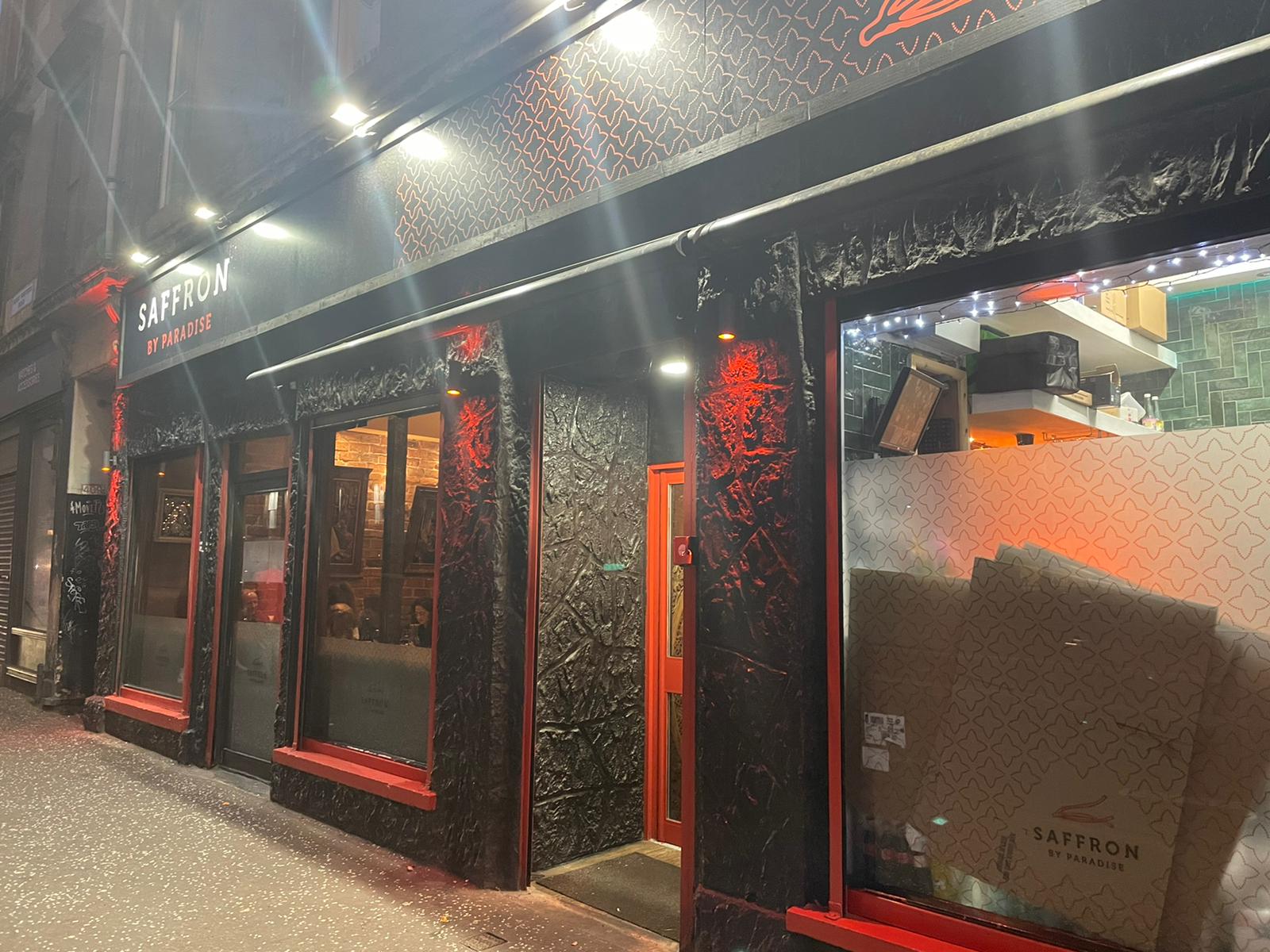 Saffron by Paradise, Glasgow Alfie FoodWala